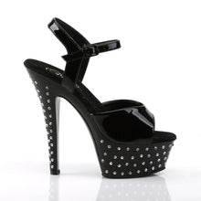 Carregar imagem no visualizador da galeria, Tacones Pleaser STARDUST-609 Negro Charol