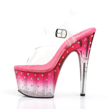 Carregar imagem no visualizador da galeria, Tacones Pleaser STARDUST-708T Transparente Rosa