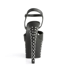 Carregar imagem no visualizador da galeria, Tacones Pleaser STARDUST-709 Negro Piel Sintética