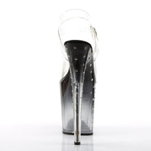 Cargar imagen en el visor de la galería, Tacones Pleaser STARDUST-808T Transparente Negro