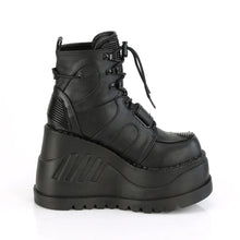Carregar imagem no visualizador da galeria, Botines Demonia STOMP-13 Negro Piel vegana