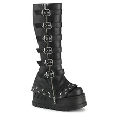 Cargar imagen en el visor de la galería, Botas Demonia STOMP-223 Negro Piel vegana