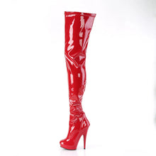 Load image into Gallery viewer, Tacones Fabulicious SULTRY-4000 Rojo Stretch Charol