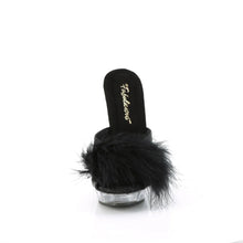 Carregar imagem no visualizador da galeria, Tacones Fabulicious SULTRY-601F Negro Pu Marabou