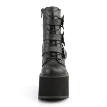Carregar imagem no visualizador da galeria, Botines Demonia SWING-103 Negro Piel vegana