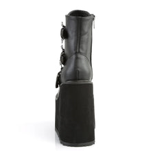 Carregar imagem no visualizador da galeria, Botines Demonia SWING-103 Negro Piel vegana