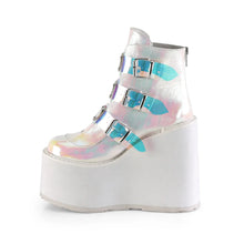 Carregar imagem no visualizador da galeria, Botines Demonia SWING-105 Pearl Iridescent Piel vegana