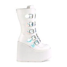 Load image into Gallery viewer, Botas Demonia SWING-230 Blanco Piel vegana
