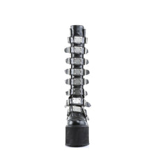 Carregar imagem no visualizador da galeria, Botas Demonia SWING-815 Negro Piel vegana