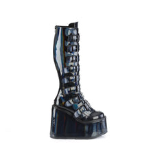 Cargar imagen en el visor de la galería, Botas Demonia SWING-815 Negro Holographic Pat