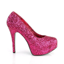 Cargar imagen en el visor de la galería, Tacones Pleaser Pink Label TEEZE-06GW H. Rosa Purpurina