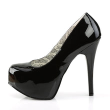 Cargar imagen en el visor de la galería, Tacones Pleaser Pink Label TEEZE-06W Negro Charol