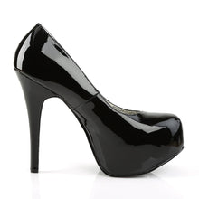 Cargar imagen en el visor de la galería, Tacones Pleaser Pink Label TEEZE-06W Negro Charol
