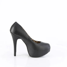 Cargar imagen en el visor de la galería, Tacones Pleaser Pink Label TEEZE-06W Negro Piel Sintética