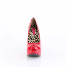 Carregar imagem no visualizador da galeria, Tacones Pleaser Pink Label TEEZE-06W Rojo Charol