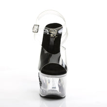 Cargar imagen en el visor de la galería, Tacones Pleaser TIPJAR-708-5 Transparente Negro