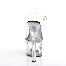 Cargar imagen en el visor de la galería, Tacones Pleaser TIPJAR-708-5 Transparente Negro