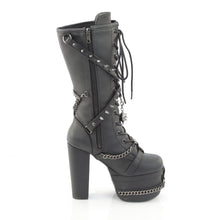 Cargar imagen en el visor de la galería, Botas Demonia TORMENT-156 - Negro piel vegana