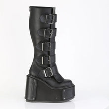 Carregar imagem no visualizador da galeria, Botas Demonia TRANSFORMER-800 Negro Piel vegana