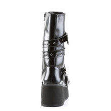 Cargar imagen en el visor de la galería, Zapatos con plataforma Demonia TRASHVILLE-205 Negro Piel vegana