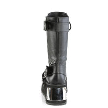 Carregar imagem no visualizador da galeria, Zapatos con plataforma Demonia TRASHVILLE-250 Negro Piel vegana