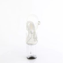 Cargar imagen en el visor de la galería, Tacones Pleaser TREASURE-808FLA Transparente