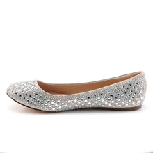 Load image into Gallery viewer, Tacones Fabulicious TREAT-06 Nude Purpurina Fabric