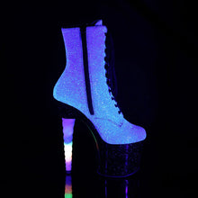 Carregar imagem no visualizador da galeria, Tacones Pleaser UNICORN-1020G Morado Azul Purpurina