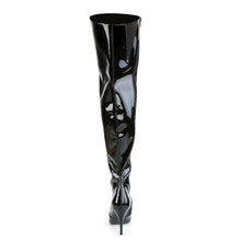 Cargar imagen en el visor de la galería, Tacones Pleaser VANITY-3010 Negro Charol
