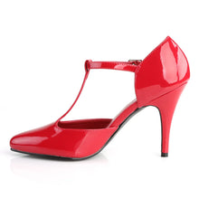 Cargar imagen en el visor de la galería, Zapatos Pleaser VANITY-415 Rojo Charol