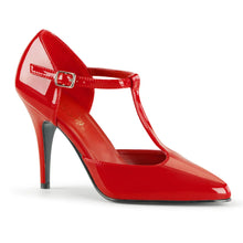 Cargar imagen en el visor de la galería, Zapatos Pleaser VANITY-415 Rojo Charol