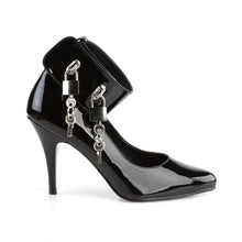 Cargar imagen en el visor de la galería, Zapatos Pleaser VANITY-434 Negro Charol