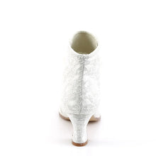 Cargar imagen en el visor de la galería, Tacones Fabulicious VICTORIAN-30 Ivory Satin Lace