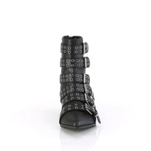 Load image into Gallery viewer, Zapatos con plataforma Demonia WARLOCK-70 Negro Piel vegana
