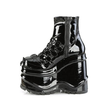 Carregar imagem no visualizador da galeria, Botines Demonia WAVE-110 Negro Pat