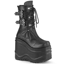 Load image into Gallery viewer, Botas Demonia WAVE-150 Negro Piel vegana