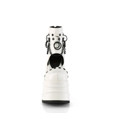 Load image into Gallery viewer, Sandalias Demonia WAVE-22 Blanco Piel vegana