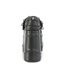 Cargar imagen en el visor de la galería, Zapatos con plataforma Demonia WAVE-48 Negro Piel vegana