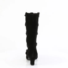 Carregar imagem no visualizador da galeria, Botas Demonia WHIMSY-118 Negro Ante vegano