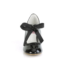 Carregar imagem no visualizador da galeria, Tacones Pin Up Couture WIGGLE-32 Negro Charol