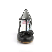 Cargar imagen en el visor de la galería, Tacones Pin Up Couture WIGGLE-50 Negro Piel Sintética