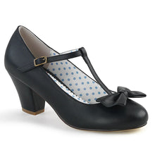 Cargar imagen en el visor de la galería, Tacones Pin Up Couture WIGGLE-50 Negro Piel Sintética