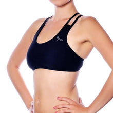 Carregar imagem no visualizador da galeria, Double shoulder straps sports bra | Sports bra | Color: yellow | Women's sports bra | Dragonfly Pole Dance Clothes and Bikram Hot Yoga Outfit