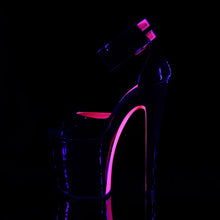 Load image into Gallery viewer, Tacones Pleaser XTREME-875TT Negro Charol Neon