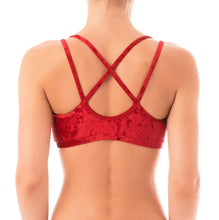 Cargar imagen en el visor de la galería, Top Nicole Velvet Dragonfly Terciopelo 24/48 HRS