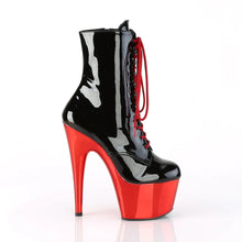Cargar imagen en el visor de la galería, Botas Pole Dance PLEASER ADORE - ROJO CROMADO
