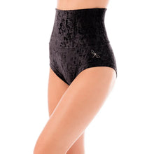 Cargar imagen en el visor de la galería, Shorts de cintura alta Betty Velvet Dragonfly