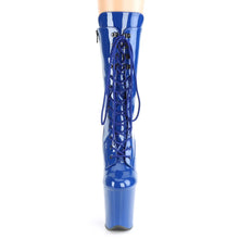 Cargar imagen en el visor de la galería, Botas Pole Dance PLEASER FLAMINGO - AZUL BRILLANTE
