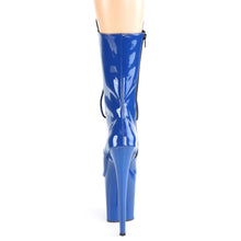 Cargar imagen en el visor de la galería, Botas Pole Dance PLEASER FLAMINGO - AZUL BRILLANTE