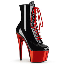 Cargar imagen en el visor de la galería, Botas Pole Dance PLEASER ADORE - ROJO CROMADO